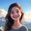 海角社区用户晴空万里7的头像，年轻女性微笑形象